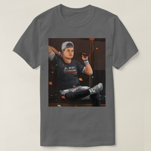 T-shirt Joe burrow bengals 18 (Design devant)