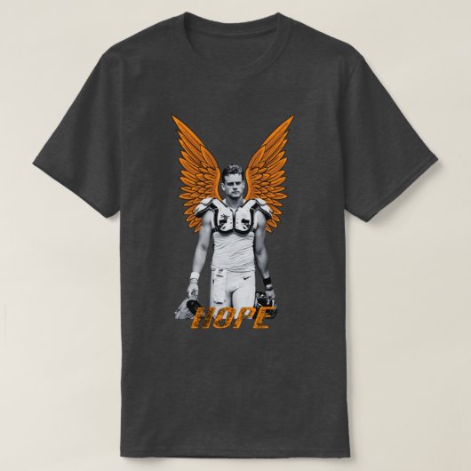 T-shirt joe burrow bengals art 14 (Design devant)