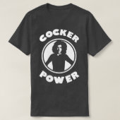T-shirt Joe Cocker Cocker Power (Design devant)