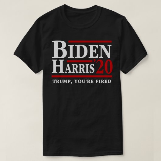 T-shirt Joe Kamala 2020 Vous Êtes Lired (Design devant)