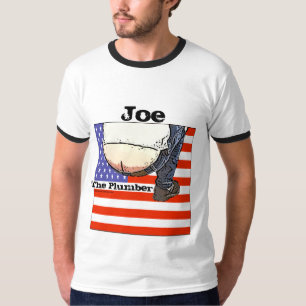 T-shirt Joe le drapeau américain de plombier - chemise