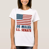T-shirt Joe Miller pour le sénat (Devant)