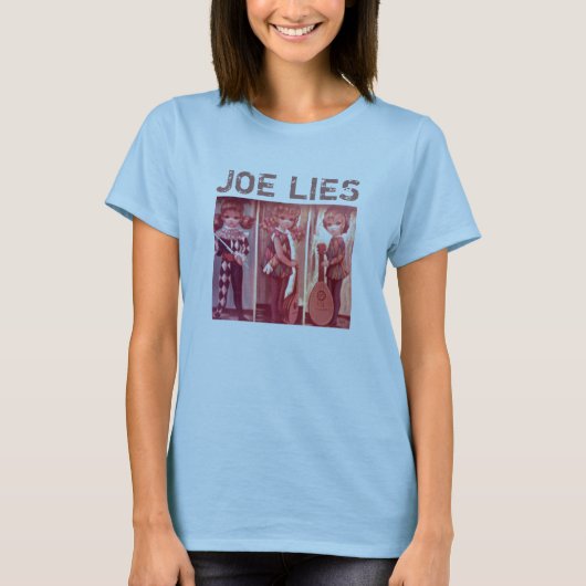 T-shirt Joe se trouve logo, MENSONGES de JOE (Devant)