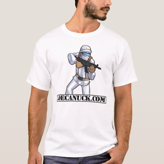 T-shirt JoeCanuck.com - complètement (Devant)