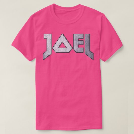 T-shirt Joel en métal lourd (Design devant)
