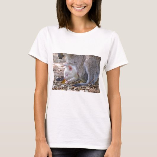 T-shirt Joey albinos dans la poche (Devant)