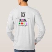 T-shirt Joey Busted Brackets à manches longues (Dos)