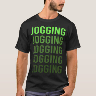 T-shirt Jogger de jogging à dégradé blanc