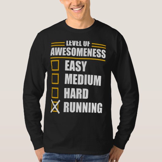 T-shirt Jogging Dit Pour Jogger Runner Run (Devant)