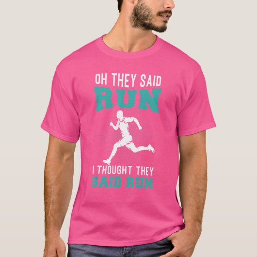 T-shirt Jogging Dit Pour Runner (Devant)