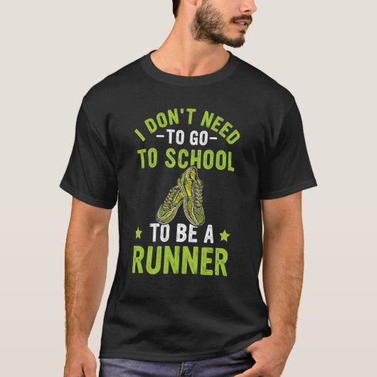 T-shirt Jogging Dit Pour Runner (Devant)