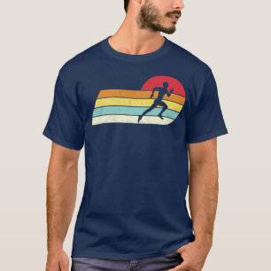T-shirt Jogging exécution Retro style déstressé Vintage