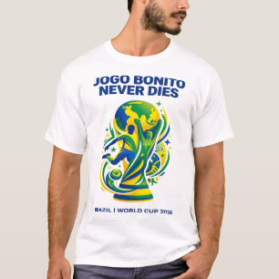 T-shirt Jogo Bonito ne meurt jamais