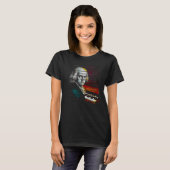 T-shirt Johann Sebastian Bach Music Pianist (Devant entier)