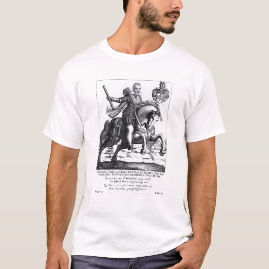 T-shirt Johann Tserclaes, Graf von Tilly (Devant)