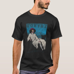 T-shirt Johann Wolfang Von Goethe Écrivain poétique Poète