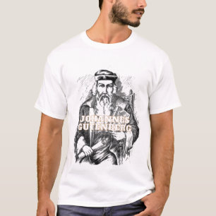 T-shirt Johannes Gutenberg