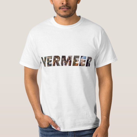 T-shirt Johannes Vermeer 4 (Devant)