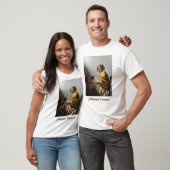 T-shirt Johannes Vermeer - Jeune femme assise à Virginal (Unisexe)