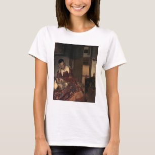 T-shirt Johannes Vermeer, Jeunes Femmes Dormant