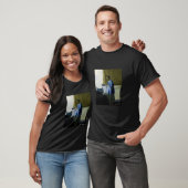 T-shirt Johannes Vermeer - Une femme en bleu lisant une le (Unisexe)
