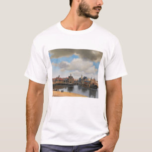 T-shirt Johannes Vermeer, van Deft, Vue de Delft