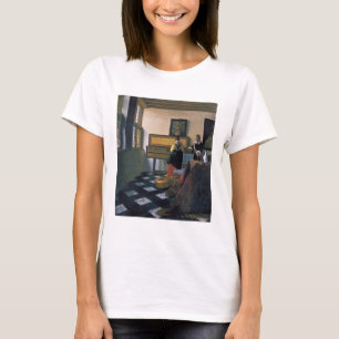 T-shirt Johannes Vermeer, van Delft, La leçon de musique