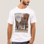T-shirt Johannes Vermeer, Vue Des Maisons À Delft (Devant)