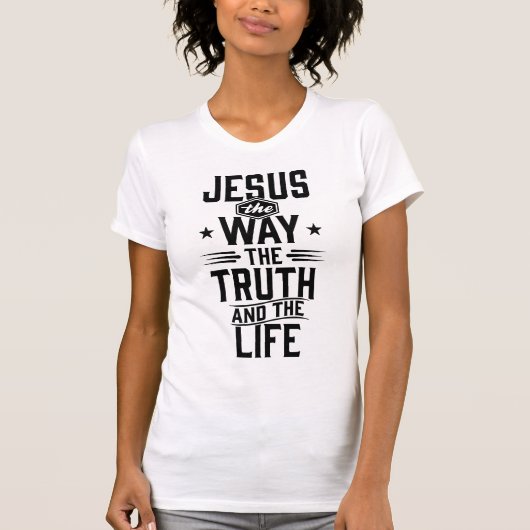 T-shirt John 14:6 (Devant)
