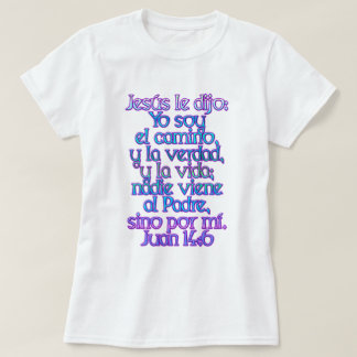 T-shirt John 14:6 Espagnol