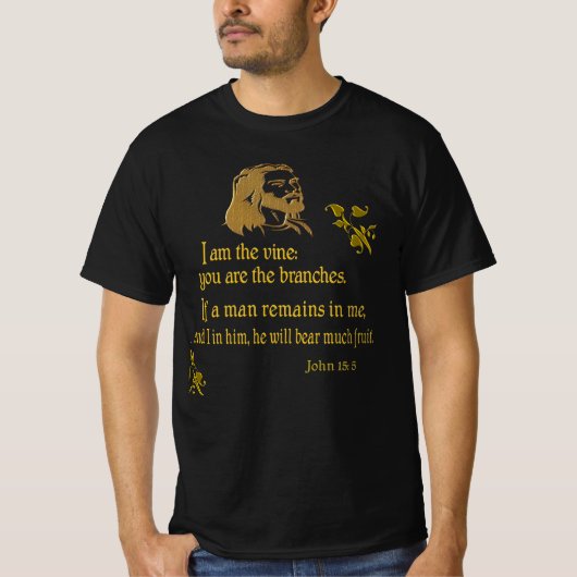 T-shirt John 15:5 (Devant)