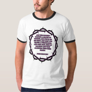 T-shirt John 19:2-3 KJV Bible Verse Dessin masculin