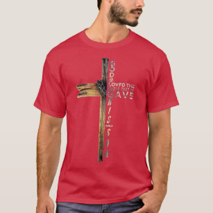 T-shirt John 316 Croix chrétienne Bible