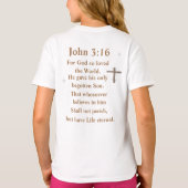 T-shirt John 3:16 (Dos)