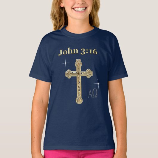 T-shirt John 3:16 (Devant)