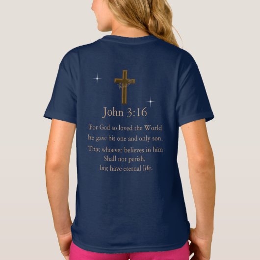 T-shirt John 3:16 (Dos)