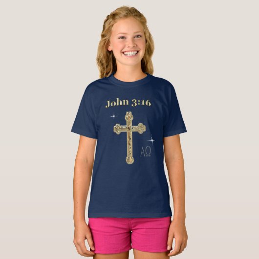 T-shirt John 3:16 (Devant entier)