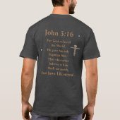 T-shirt John 3:16 (Dos)