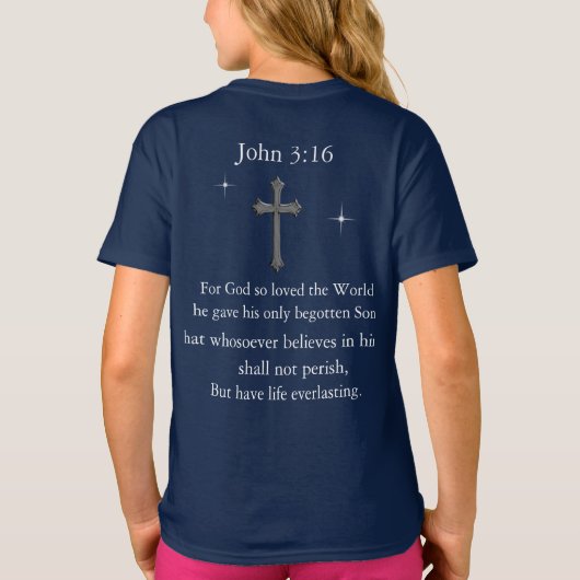 T-shirt John 3:16 (Dos)