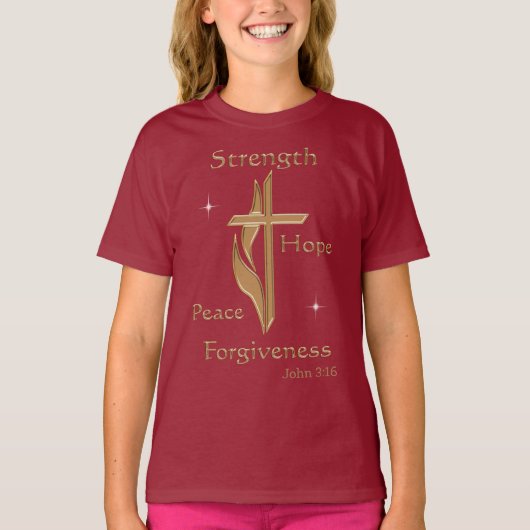 T-shirt John 3:16 (Devant)