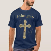 T-shirt John 3:16 (Devant)