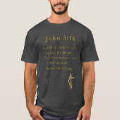 T-shirt John 3:16 (Devant)