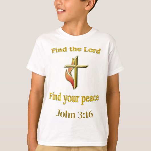 T-shirt John 3:16 (Devant)