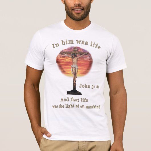 T-shirt John 3:16 (Devant)
