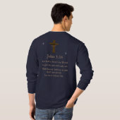 T-shirt John 3:16 (Dos entier)