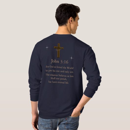 T-shirt John 3:16 (Dos entier)