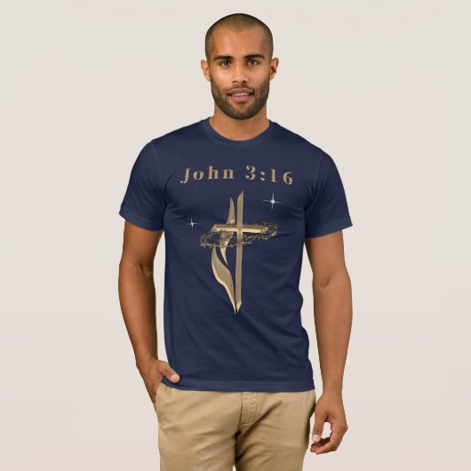 T-shirt John 3:16 (Devant entier)