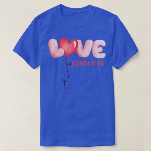 T-shirt John 3 16 1 (Design devant)