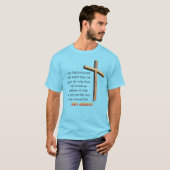 T-Shirt John 3:16 Croix (Devant entier)