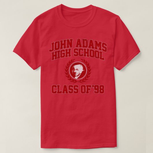 T-shirt John Adams Lycée de 98 Boy Meets World (Design devant)